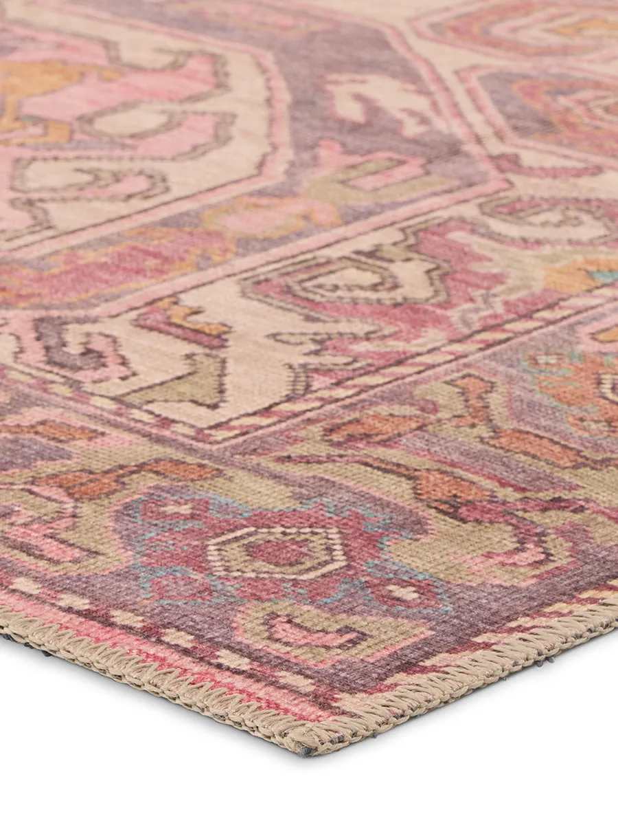 Garcia Elanor Pink 3' x 8' Runner Rug