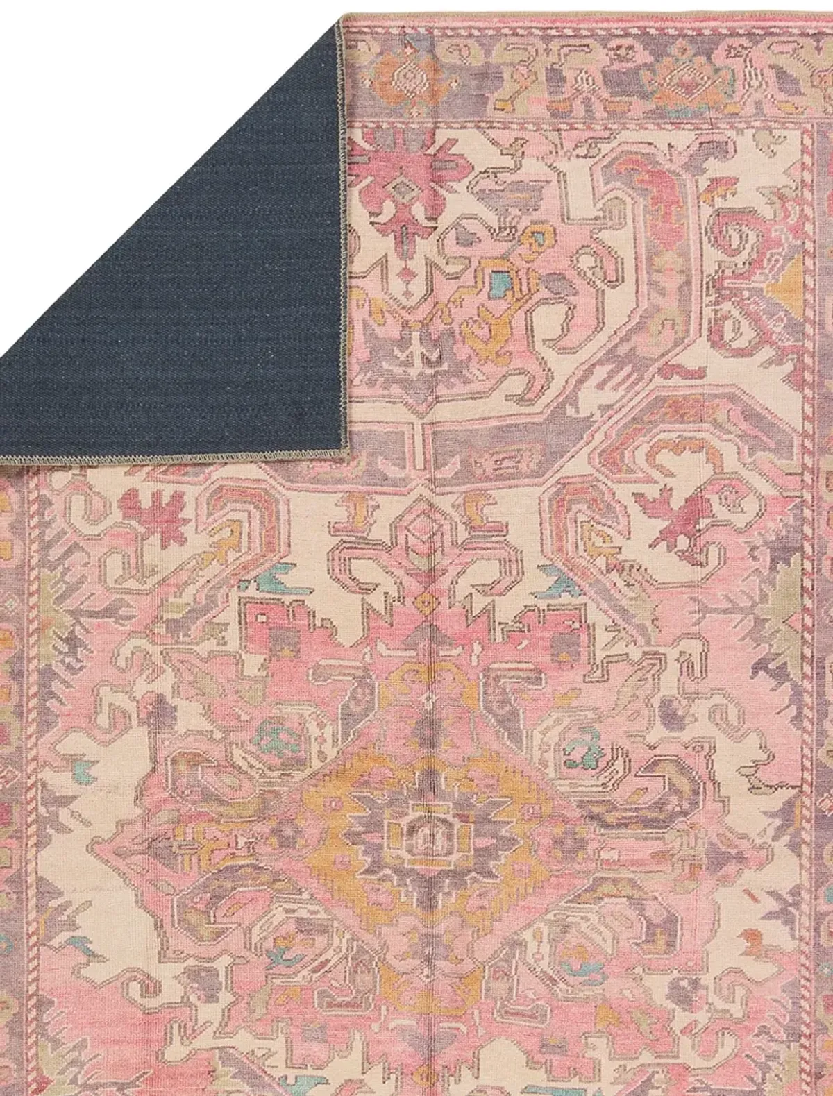 Garcia Elanor Pink 3' x 8' Runner Rug