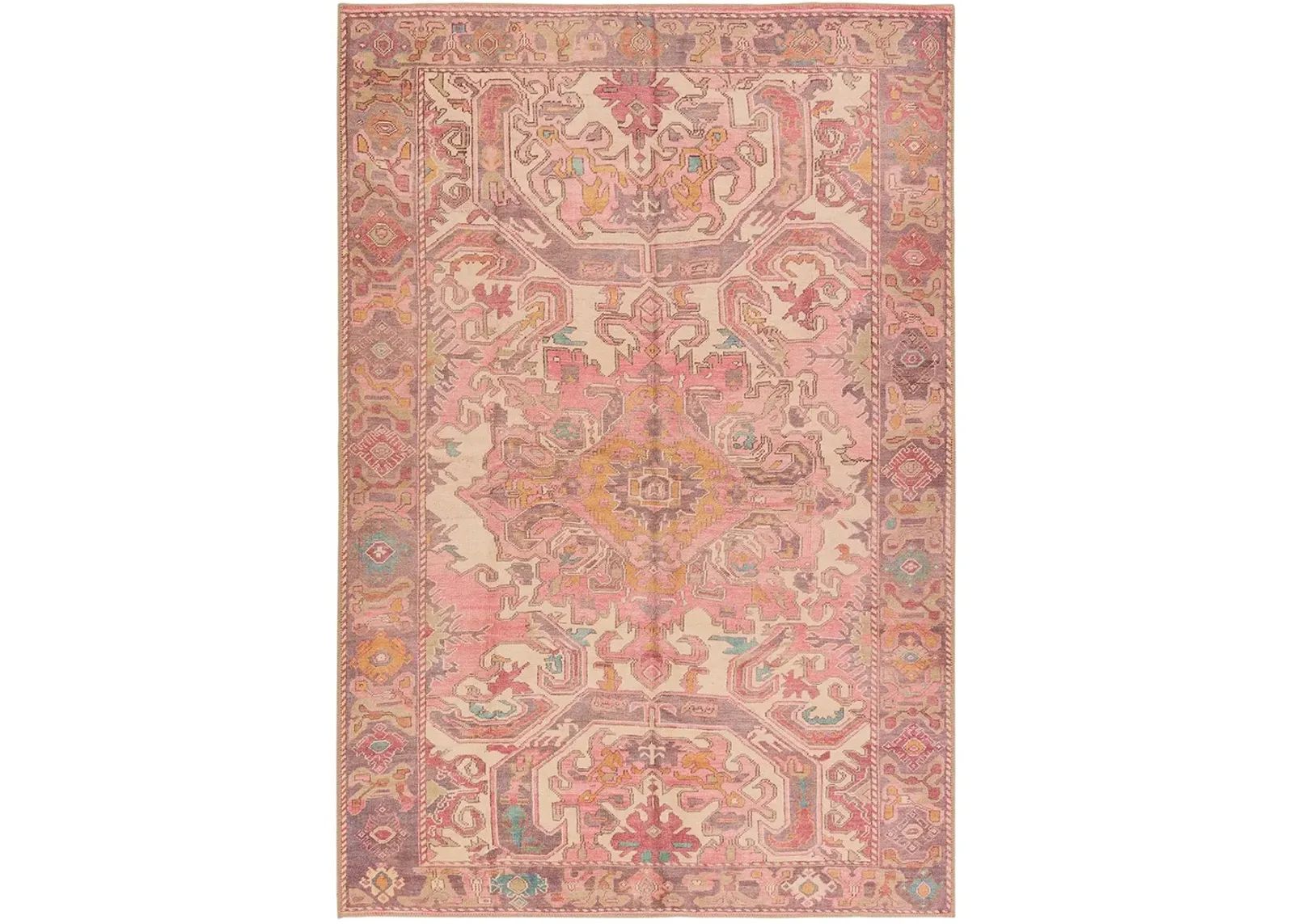 Garcia Elanor Pink 3' x 8' Runner Rug