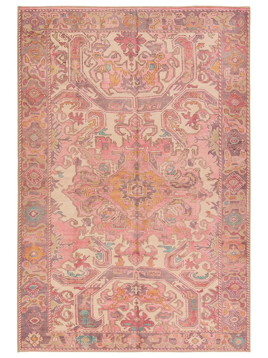 Garcia Elanor Pink 3' x 8' Runner Rug