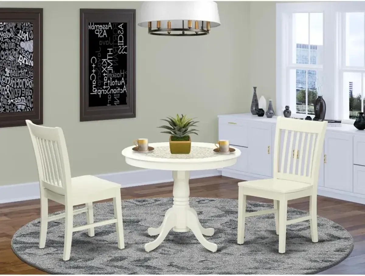 Dining Room Set Linen White