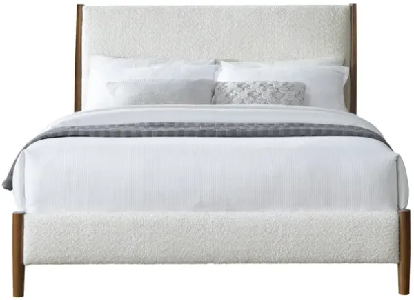Callan Queen Boucle Bed
