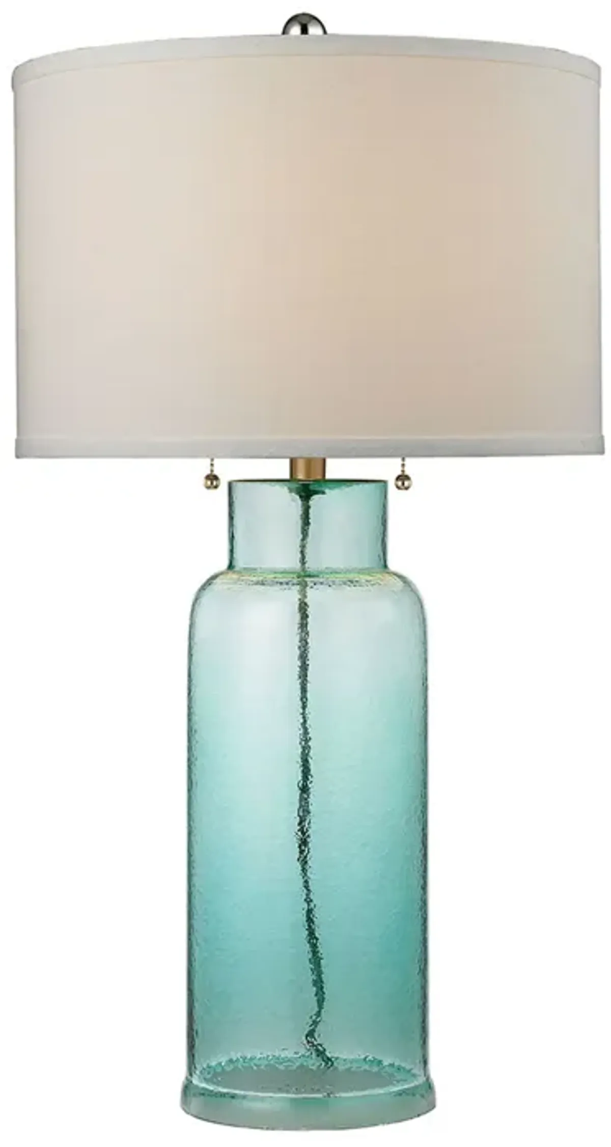 Glass LED Bottle Table Lamp