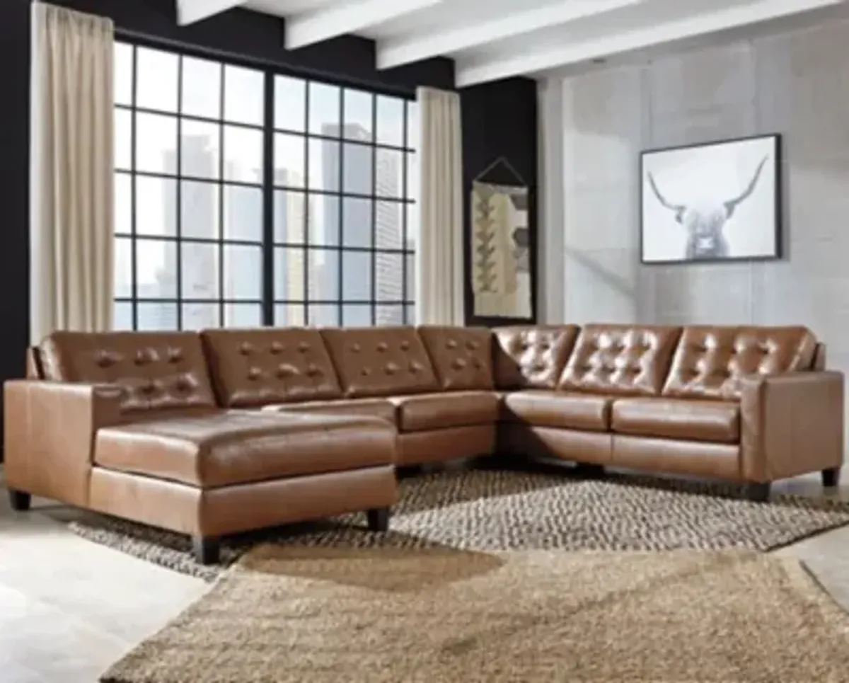 Baskove 4-Piece Sectional with Left Arm Facing Chaise