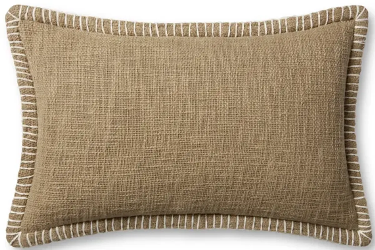 PLL0109 Taupe 13''x21'' Poly Pillow