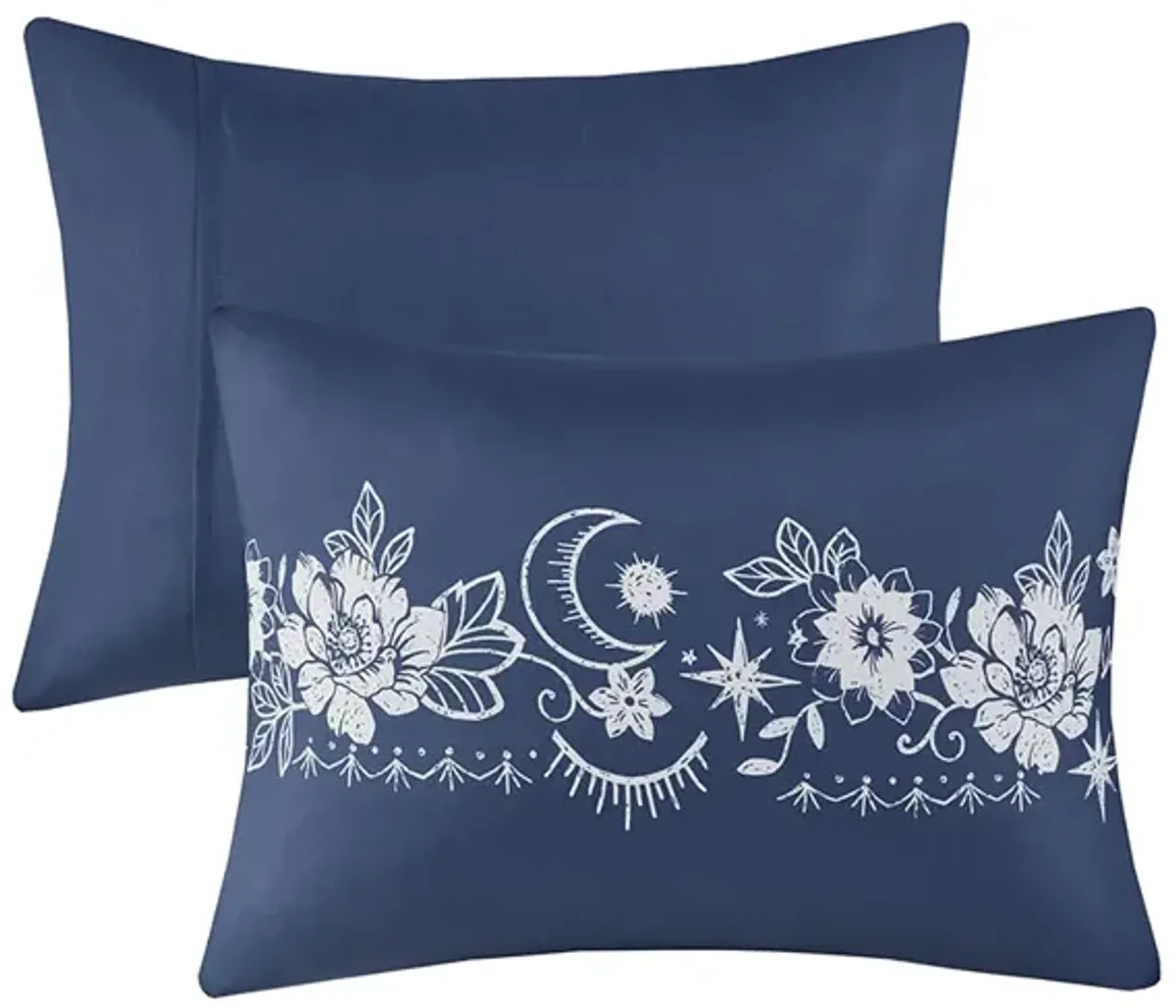 Gracie Mills Sparks Celestial Medallion Comforter Set