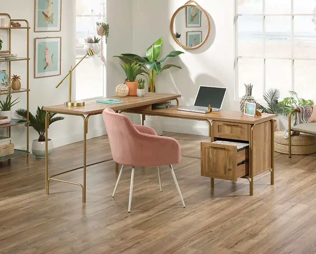 Coral Cape L-Desk