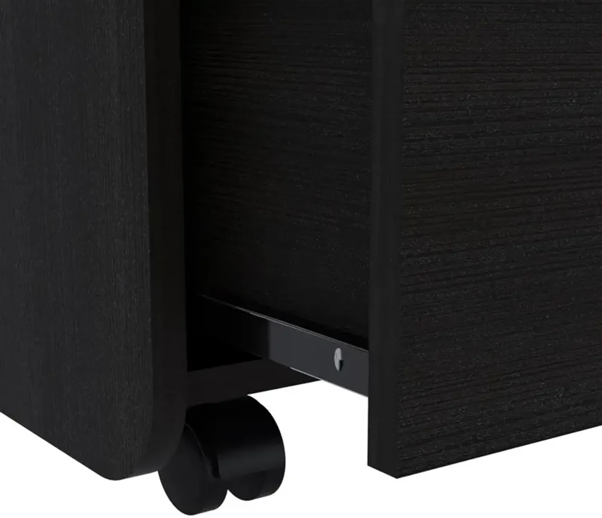 Marsella Nightstand-Black Wengue