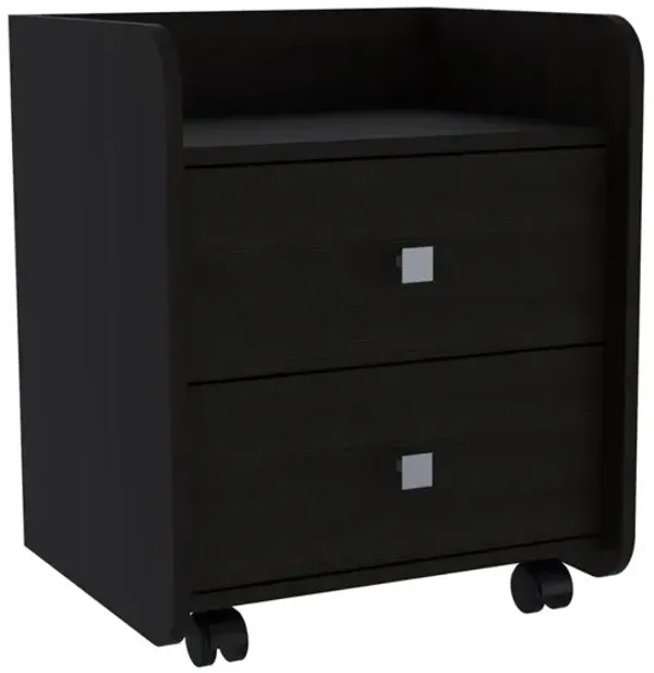 Marsella Nightstand-Black Wengue