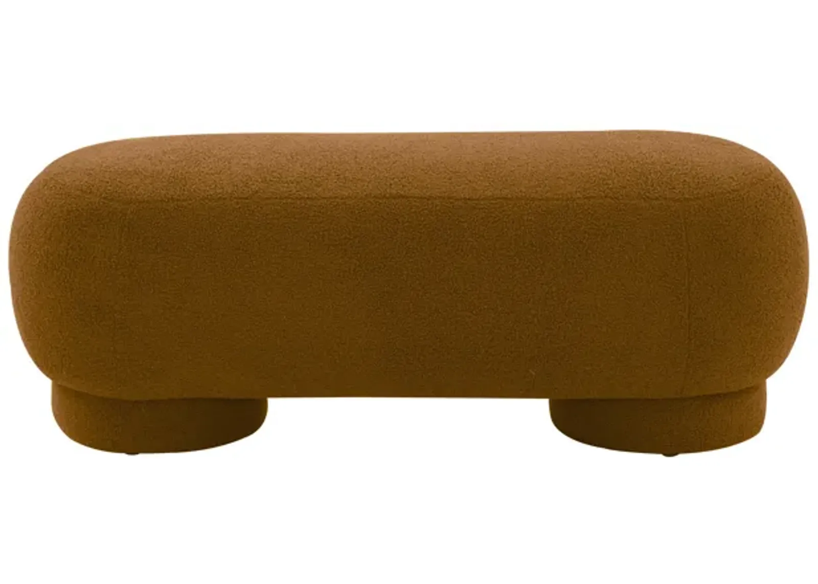 Mara Vegan Shearling Ottoman