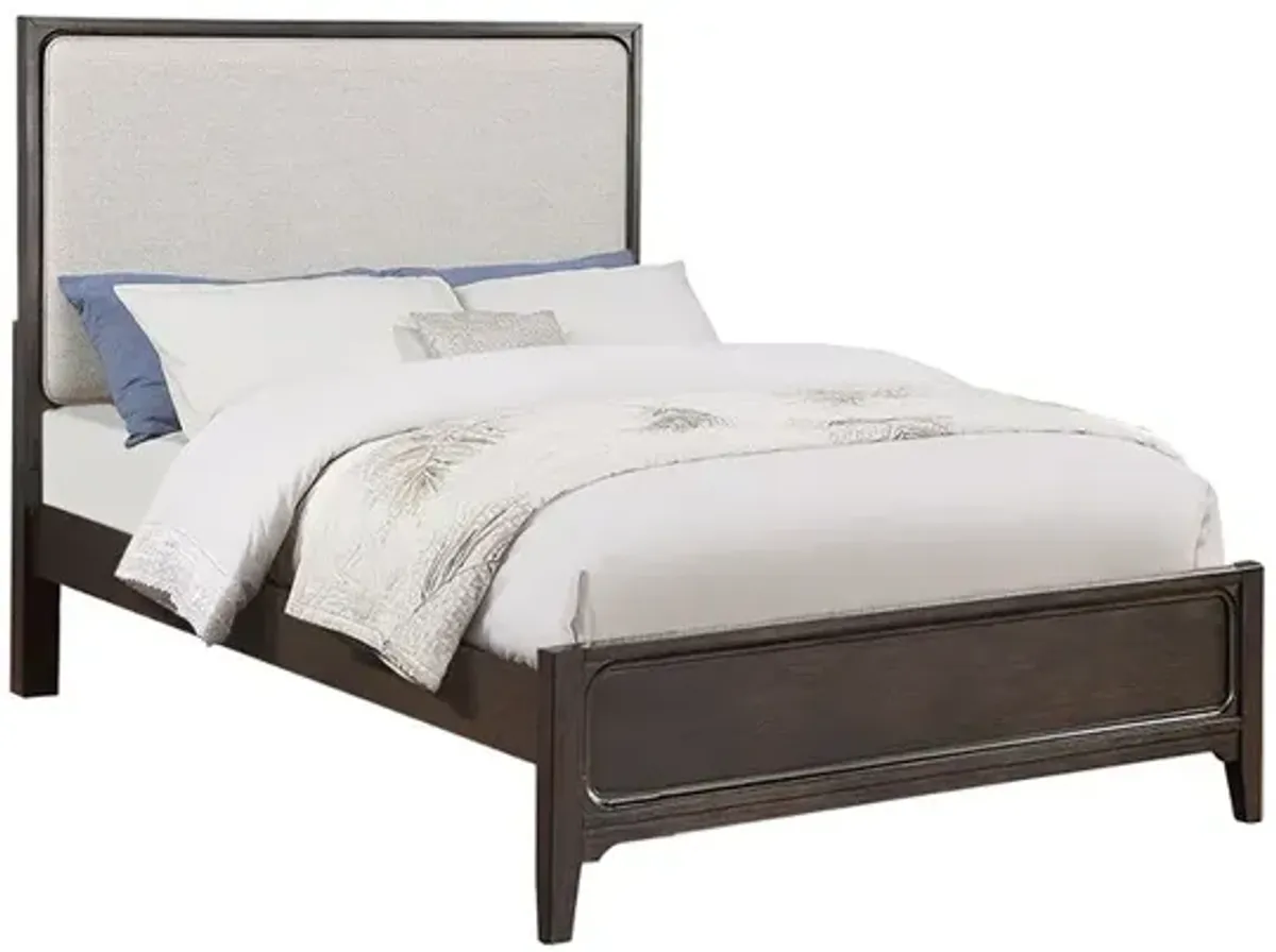 Westfield Dark Upholstered Full Bed