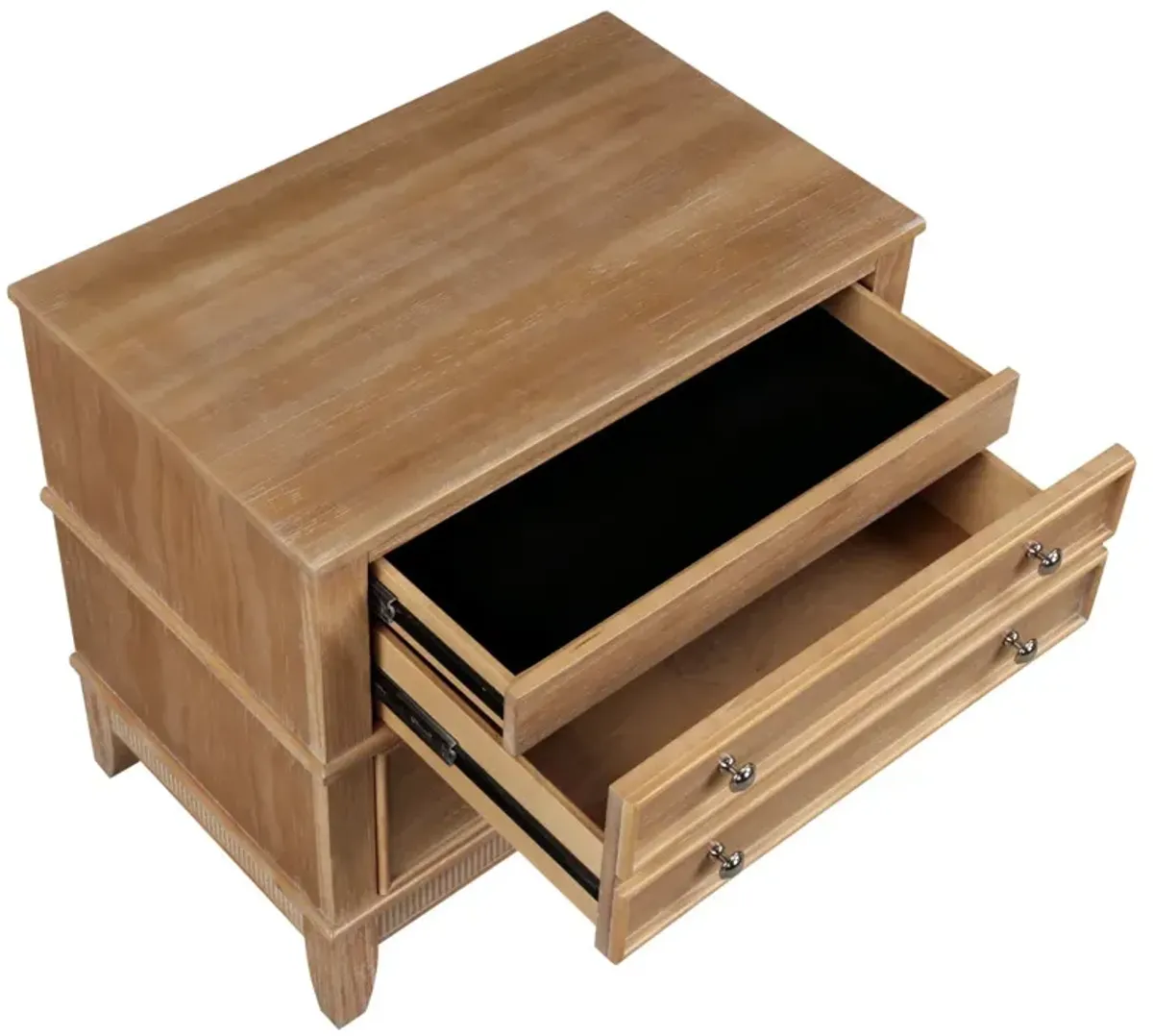 Hazel 3-Drawer Nightstand