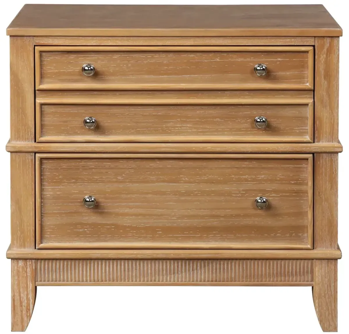 Hazel 3-Drawer Nightstand