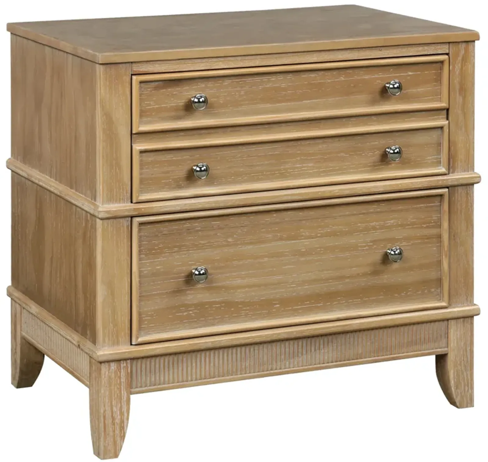 Hazel 3-Drawer Nightstand