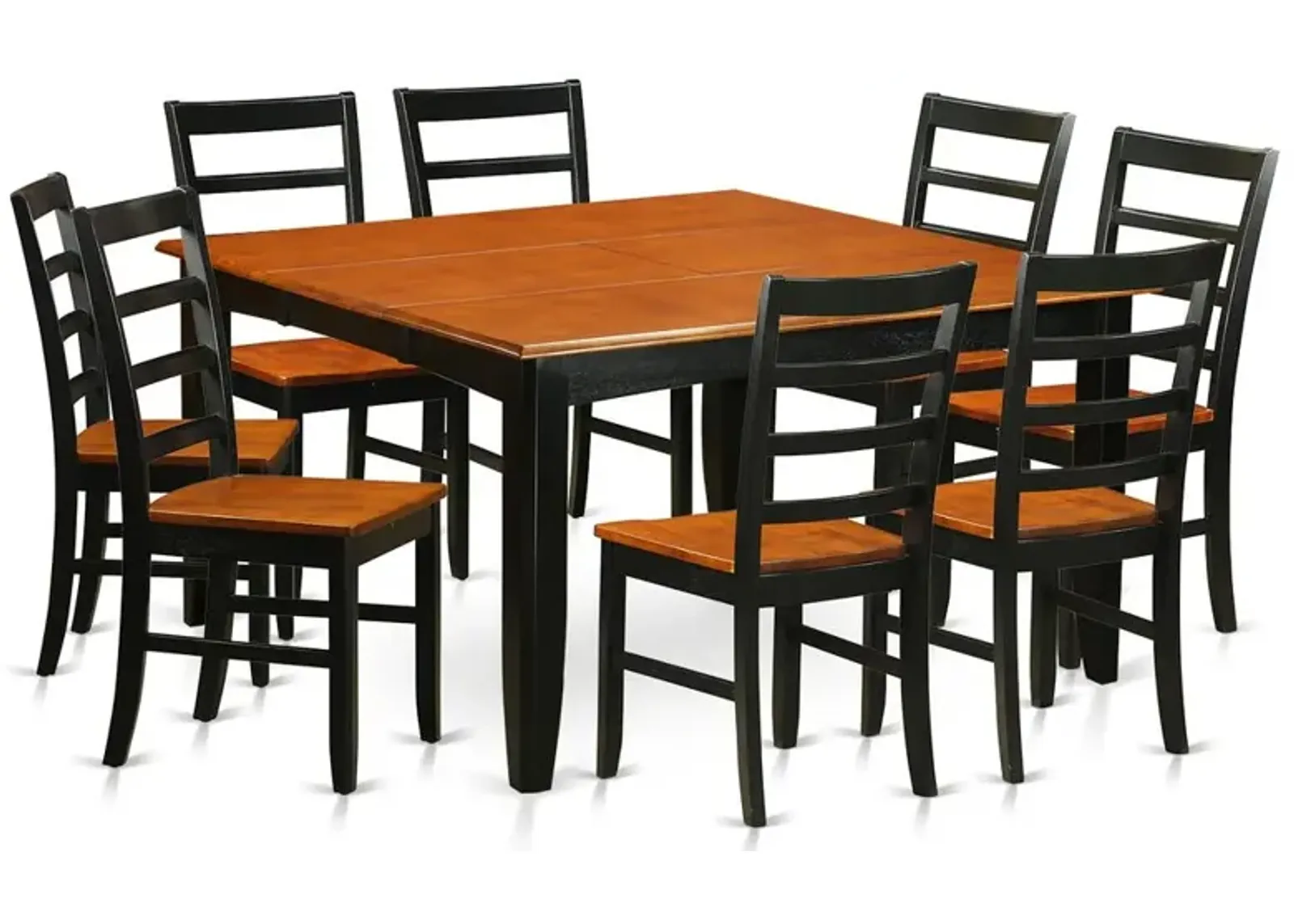 Dining Room Set Black & Cherry