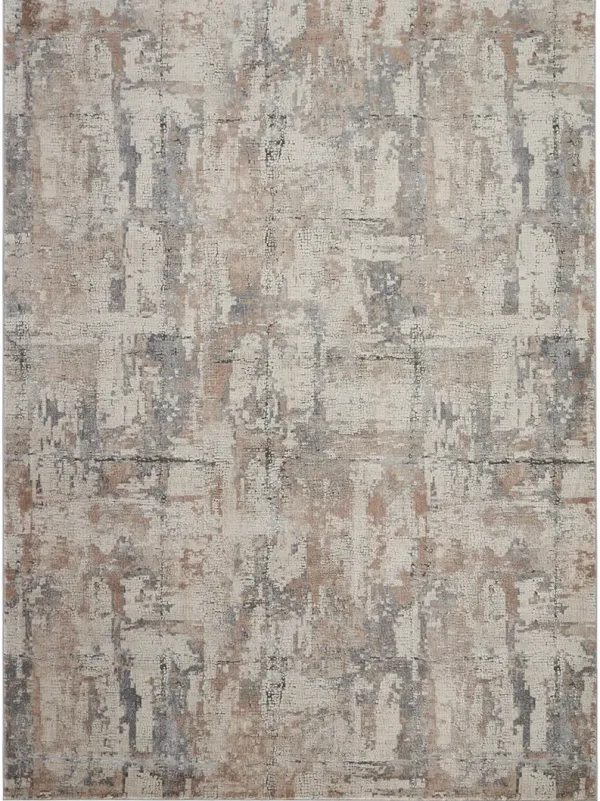 Rustic Textures RUS06 Beige/Gray 9'3" x 12'9" Rug