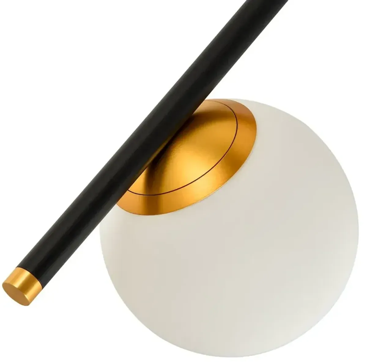 VONN Lighting 2-Light Integrated LED Height Adjustable Black Pendant Lighting
