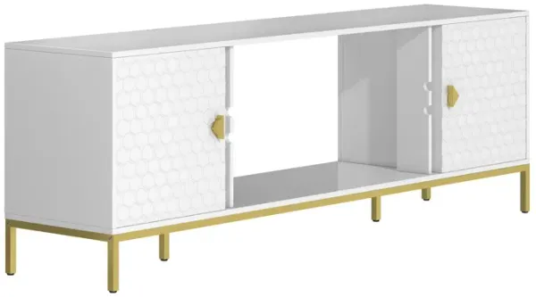Mondawe 70 Inch Modern Television Station,Media Television Station With Large Storage Space