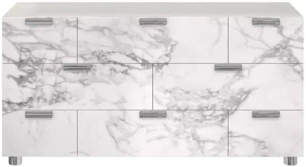 Stratum Arabescato Stone Dresser