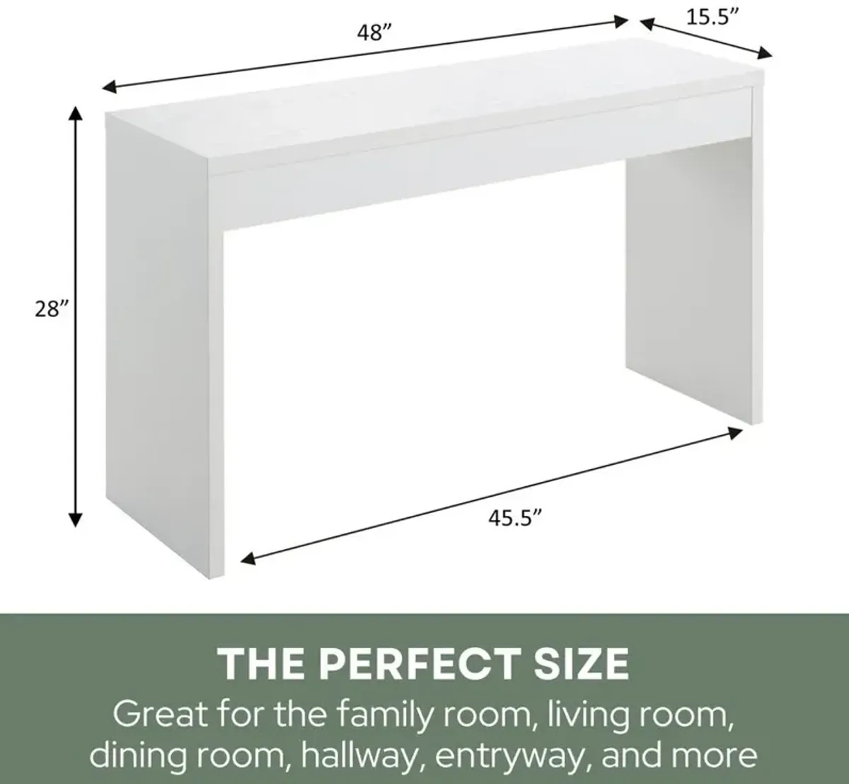 Convience Concept, Inc. Northfield Hall Console Table/Desk