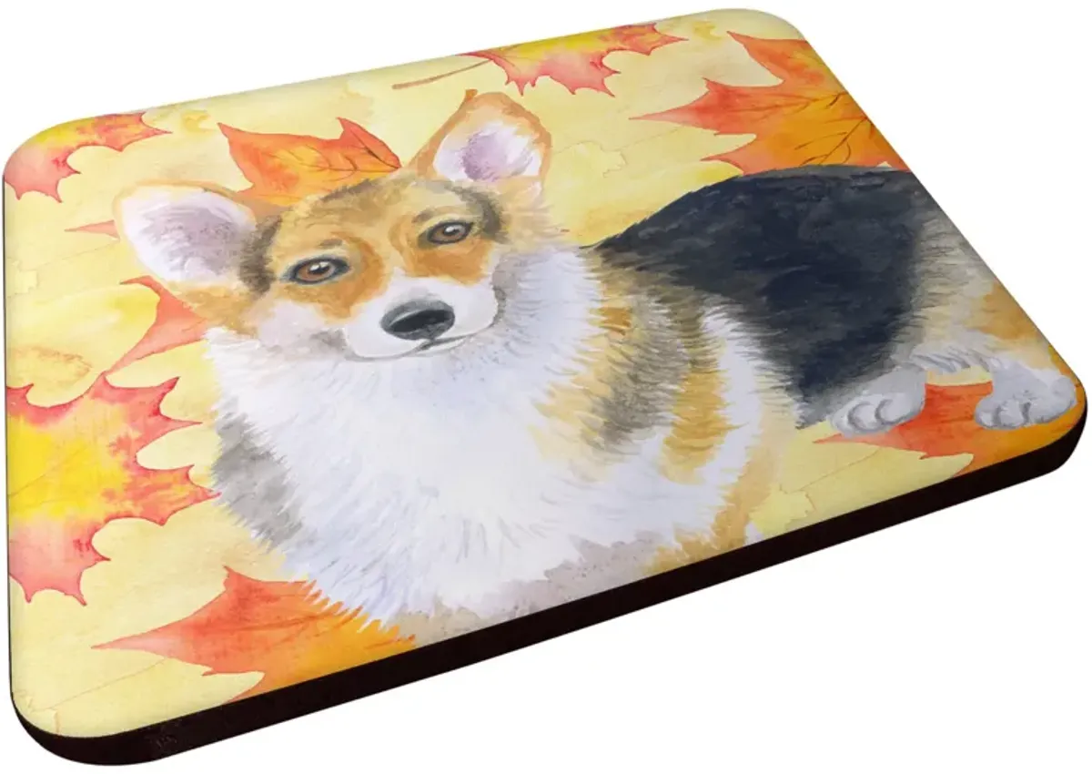 Caroline's Treasures Pembroke Corgi Fall Decorative coasters, Multicolor