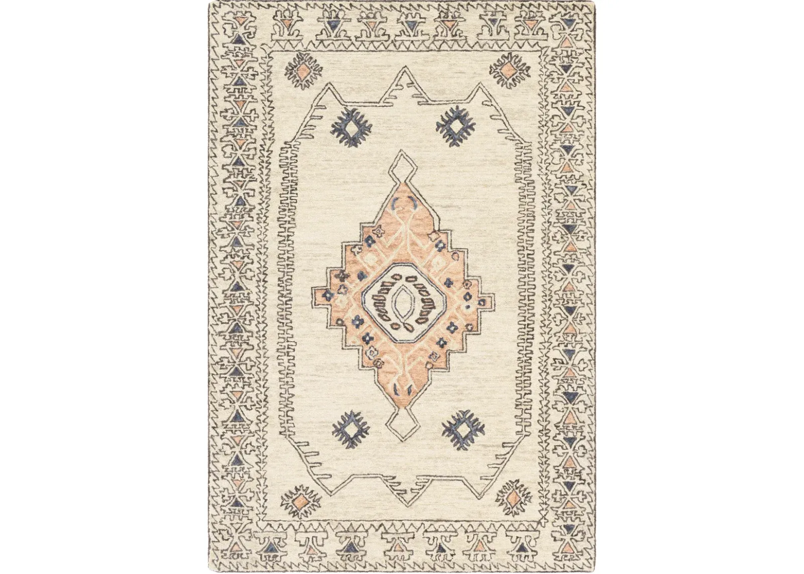 Urfa URF-2302 8' x 10' Pink Rug