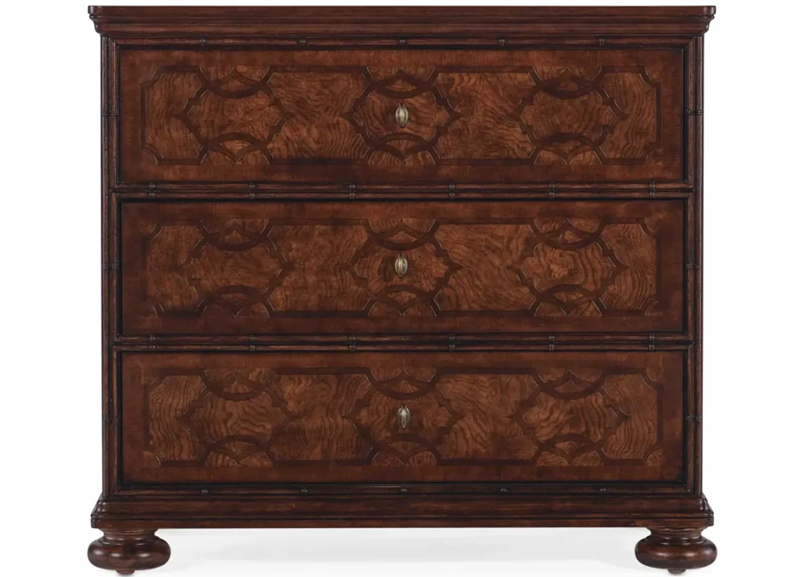 Charleston Three-Drawer Nightstand