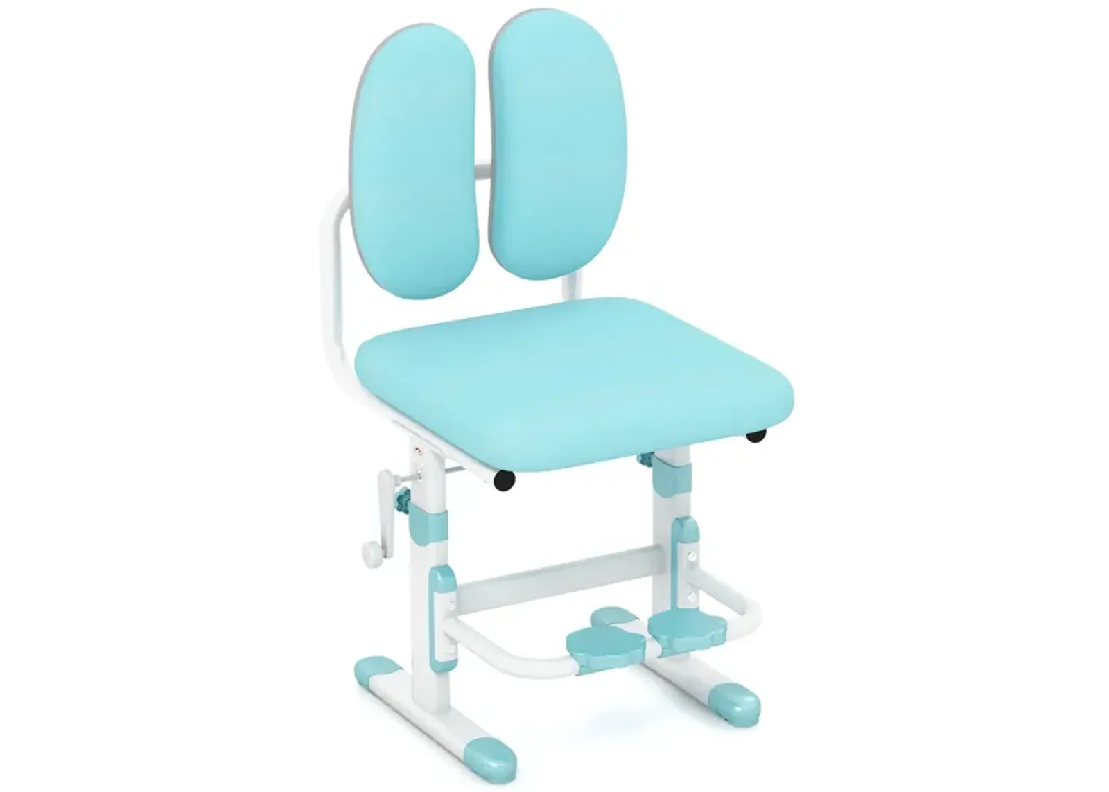 Ergonomic Height-Adjustable Kids Study Chair with Double Back Support for Comfort and Posture