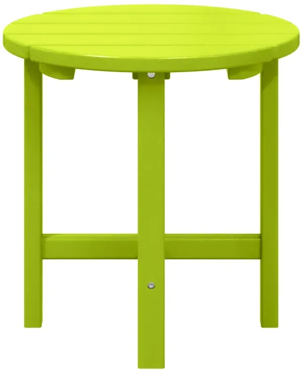 WestinTrends Adirondack Round Outdoor Side Table