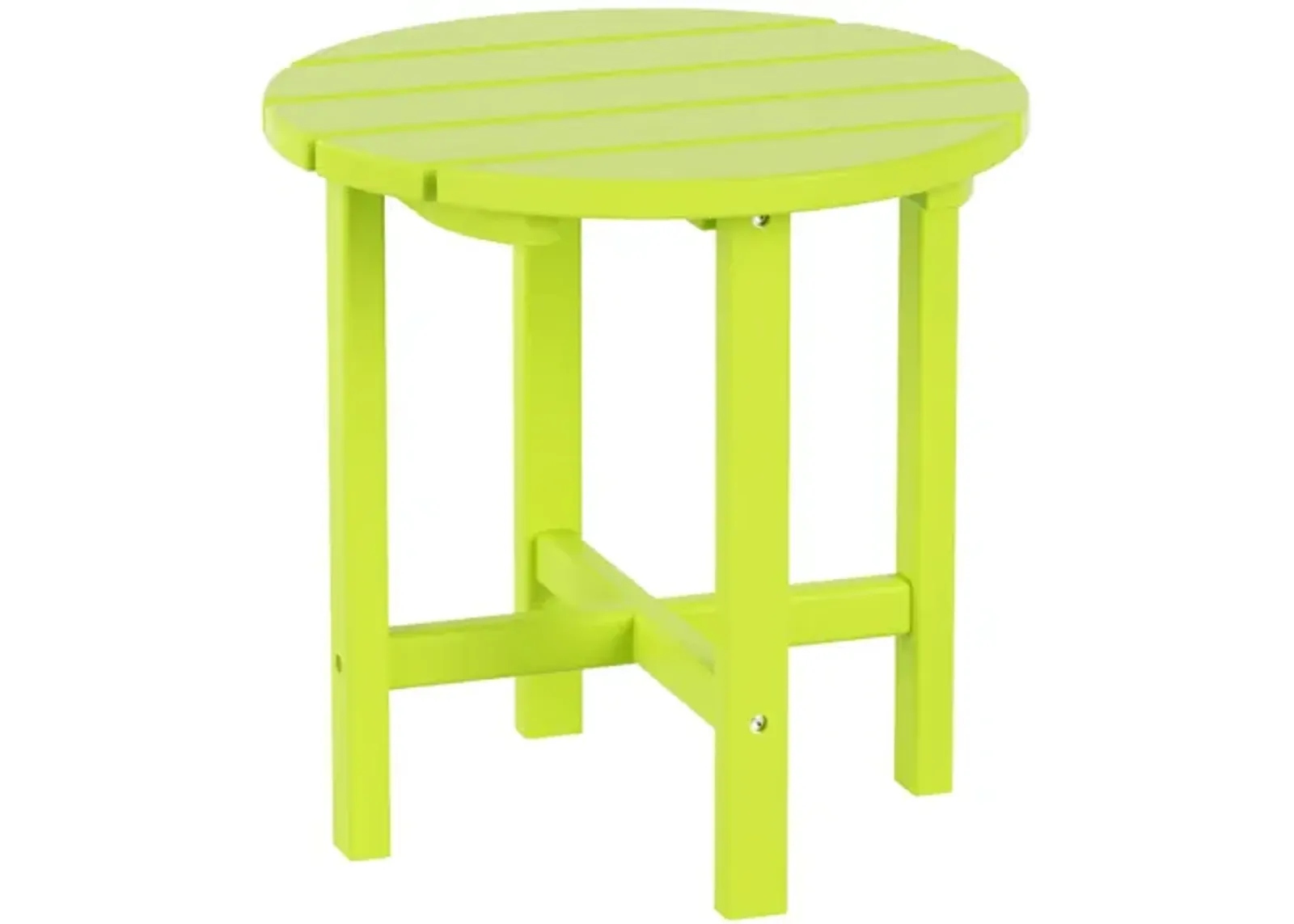 WestinTrends Outdoor Patio Round Adirondack Side Table