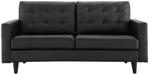 Empress Bonded Leather Loveseat