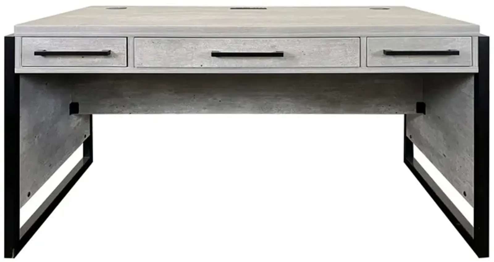 Mason 60" Writing Desk in Grey