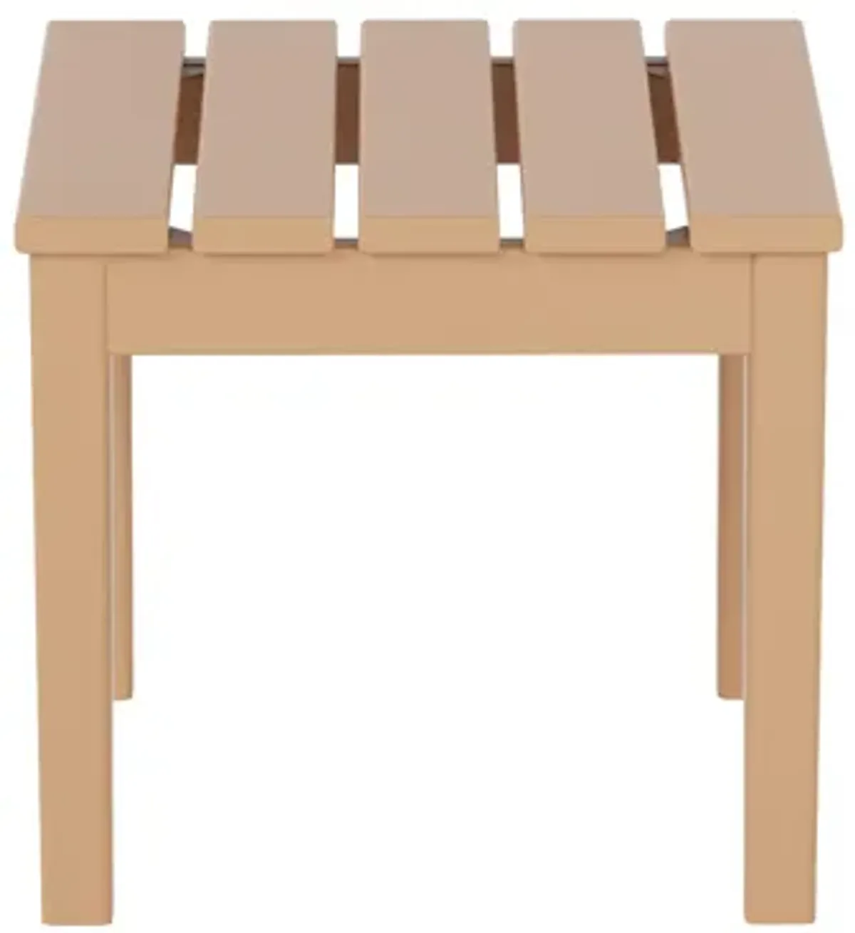 WestinTrends Outdoor Patio Modern Adirondack Side Table