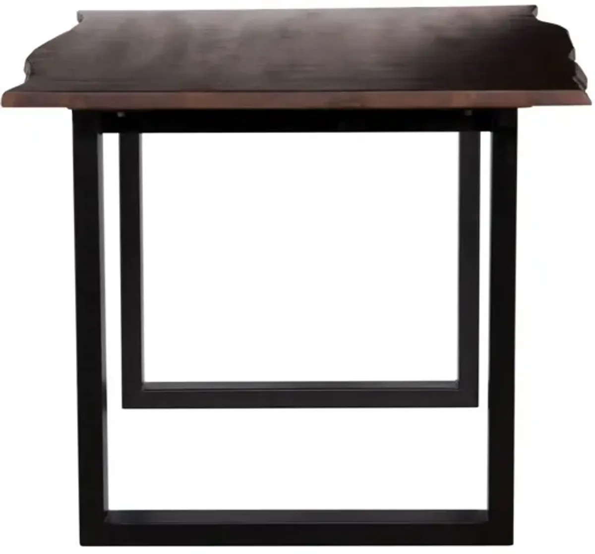63 Inches Live Edge Dining Table