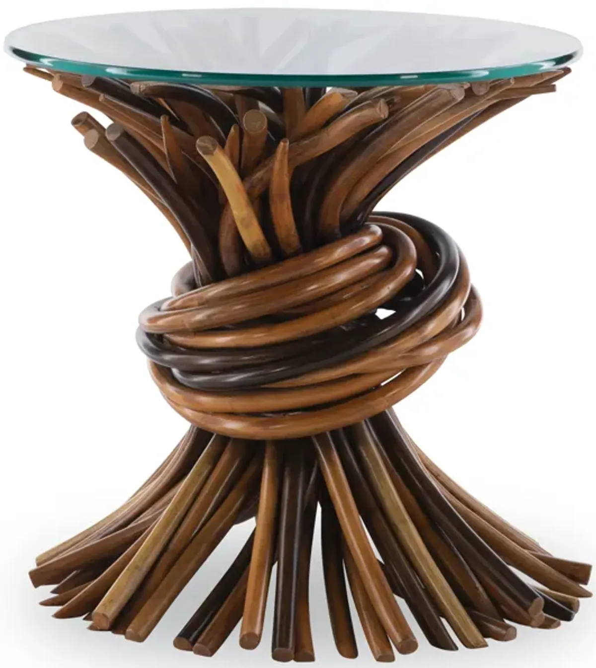 Chronograph Knot End Table