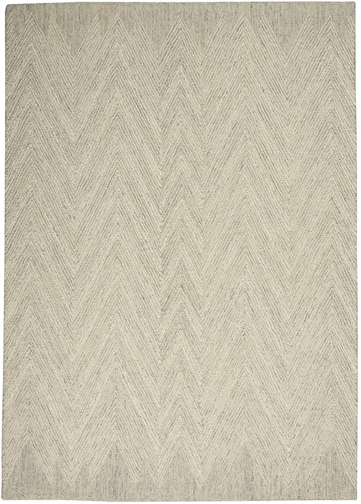 Interlock ITL04 Ivory/Gray 3'9" x 5'9" Rug