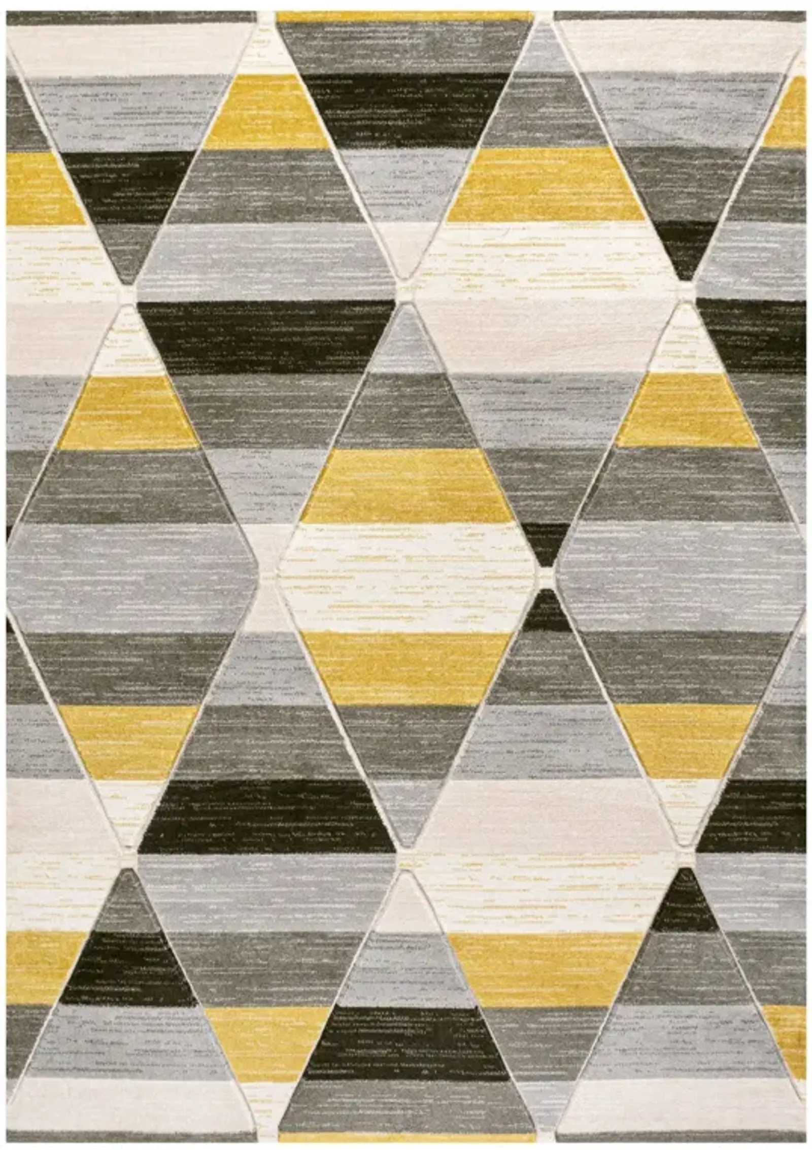 Kehoe Retro Diamonds Geometric Area Rug