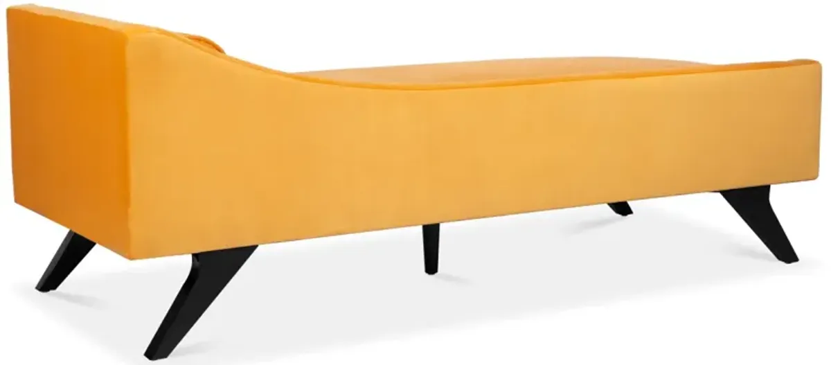 Right Square Arm Reclining Chaise Lounge