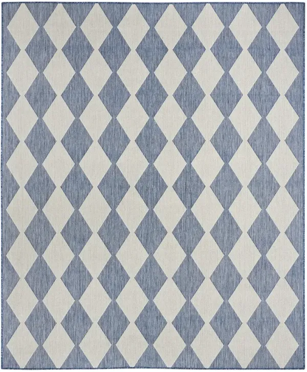 Positano POS04 Navy/Blue 7' x 10' Rug