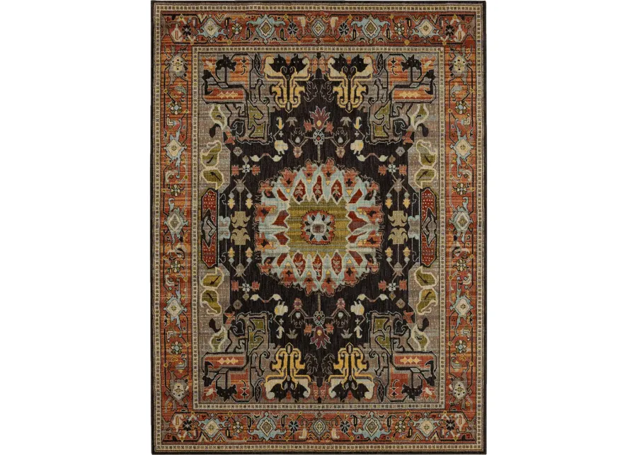 Pandora Covetous Charcoal 2' 4" X 7' 10" Rug