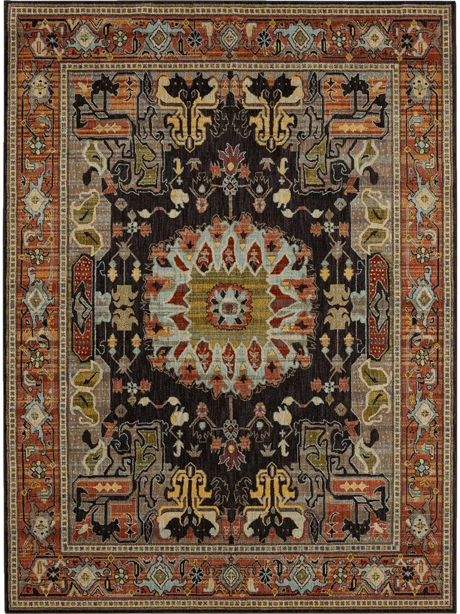 Pandora Covetous Charcoal 2' 4" X 7' 10" Rug