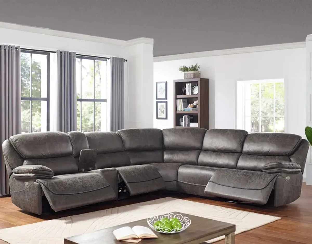 Plaza 6-Piece Power Reclining Sectional