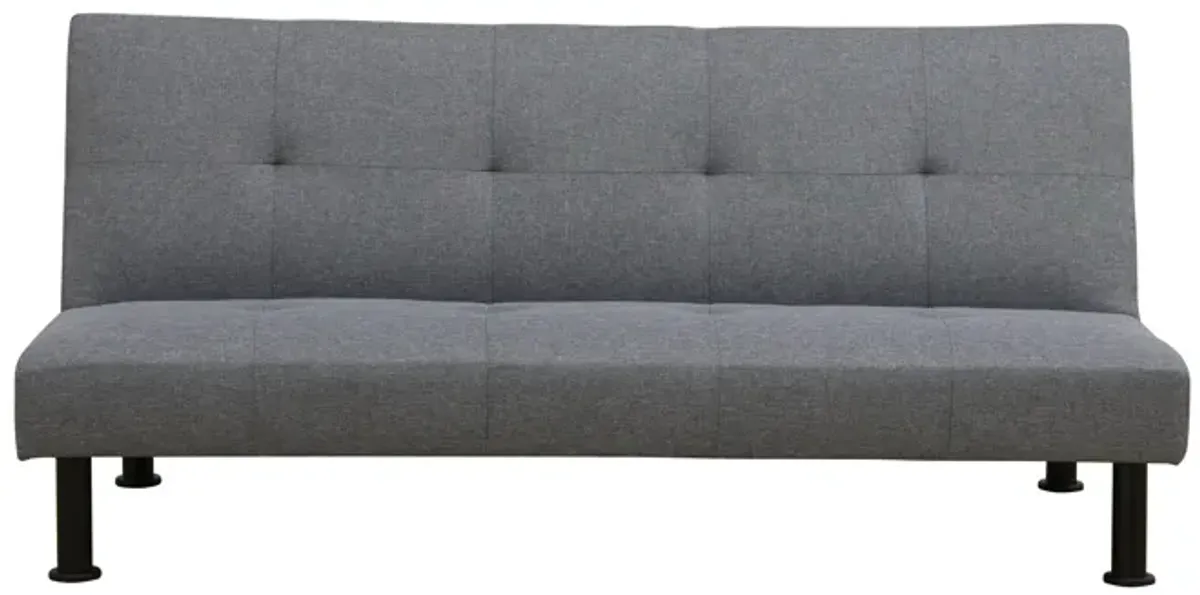 64 in. Linen Twin Size Sofa Bed