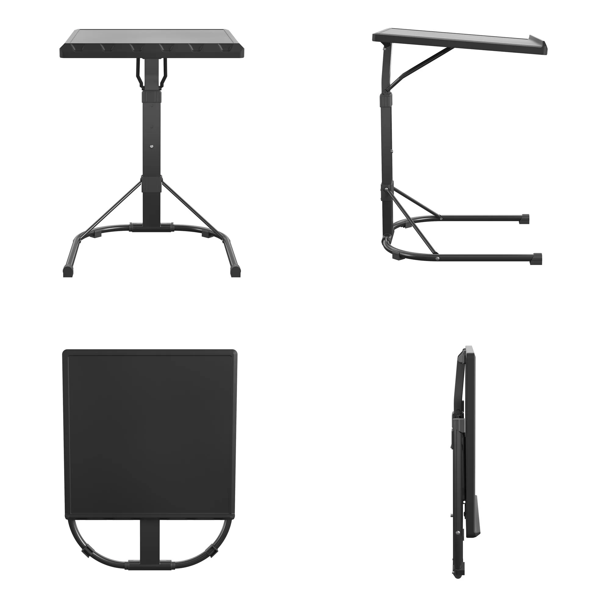 Multi-Functional Personal Folding Activity Table with Adjustable Height