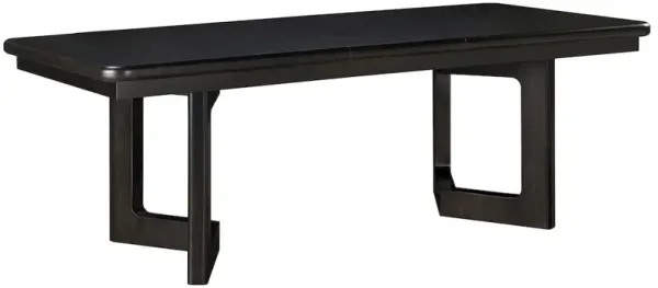 Hathaway 84-inch Extension Leaf Dining Table Acacia Brown