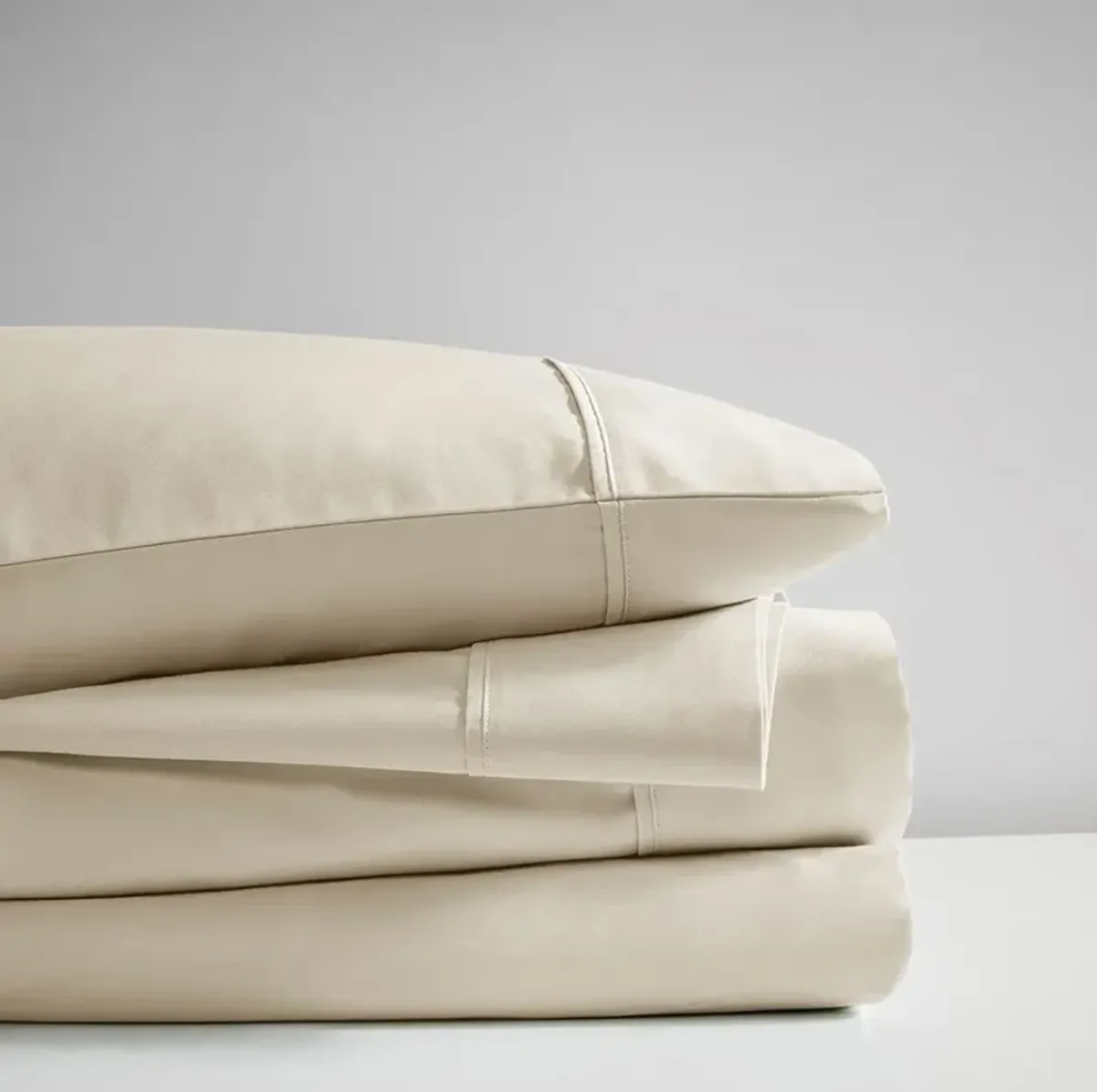 Gracie Mills Nora 300 Thread Count Sateen Weave Organic Cotton Deep Pocket Sheet Set