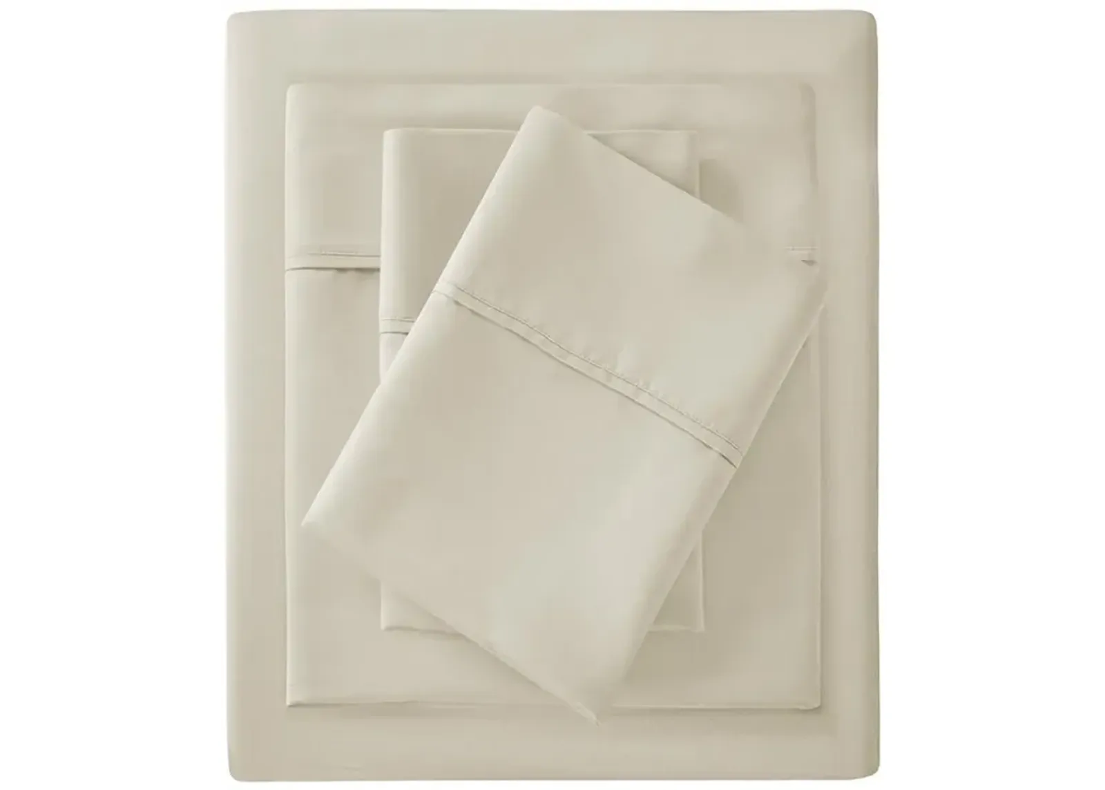 Gracie Mills Nora 300 Thread Count Sateen Weave Organic Cotton Deep Pocket Sheet Set