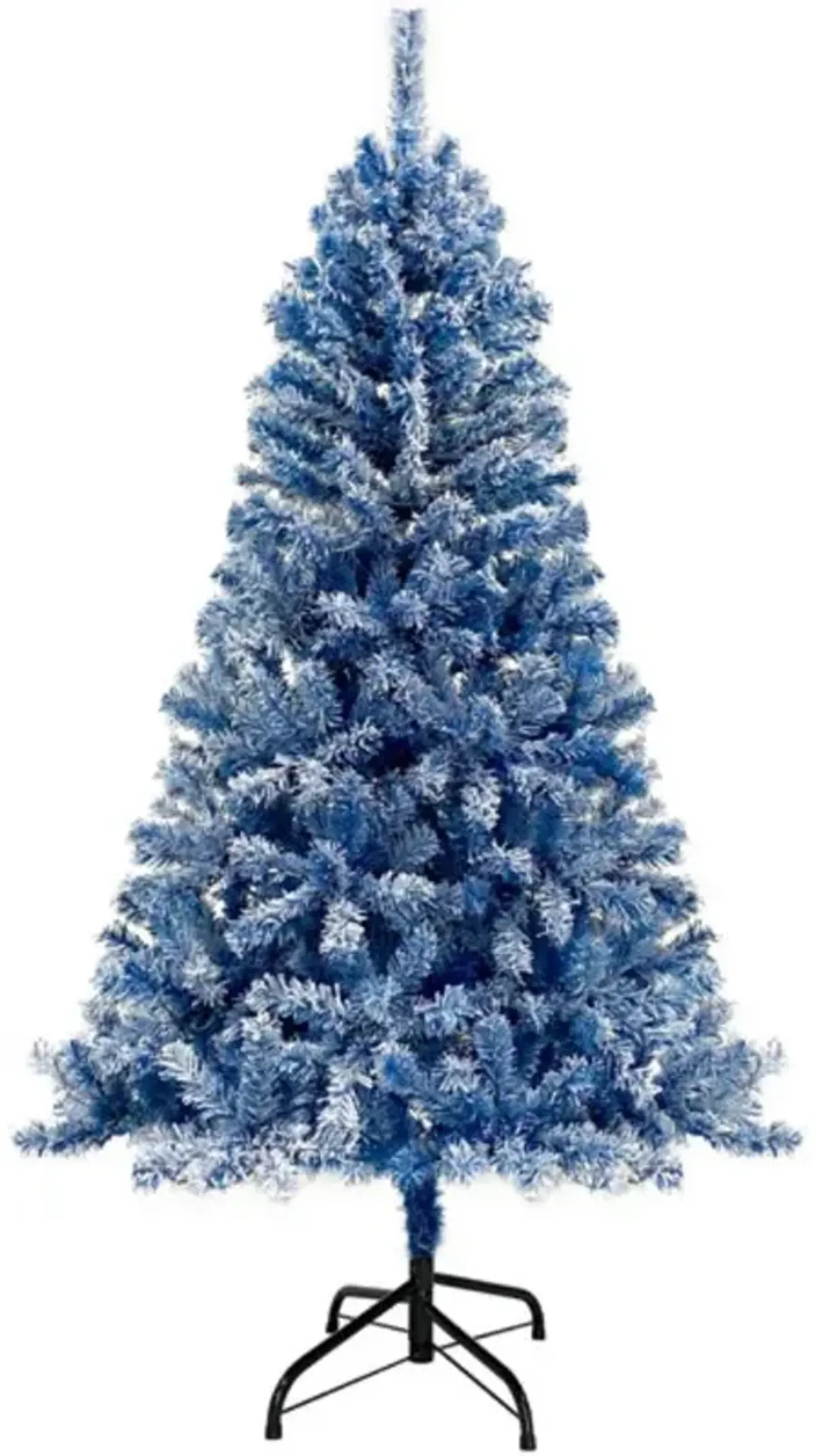 Pre-Lit Hinged Artificial Fir Christmas Tree Full & Lush Holiday Décor with Easy Assembly