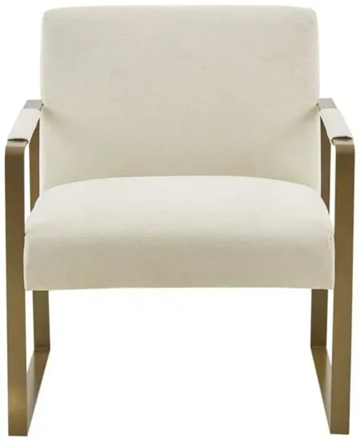 Starlight Canyon Home Beige Accent Chair with Solid Wood Frame for Living Room or Reading