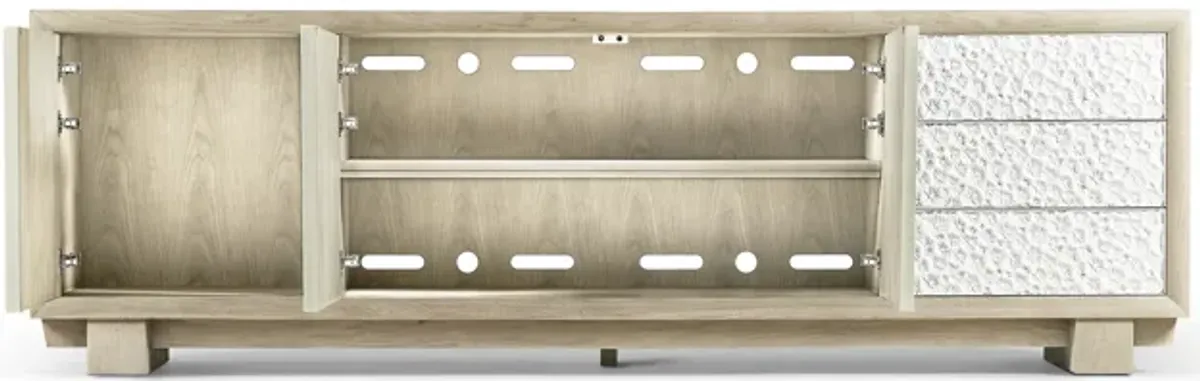 Pelagic Cast Metal Entertainment Console